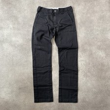 Dickies Trousers Womens 14 Skinny Straight Stretch Pants, Black