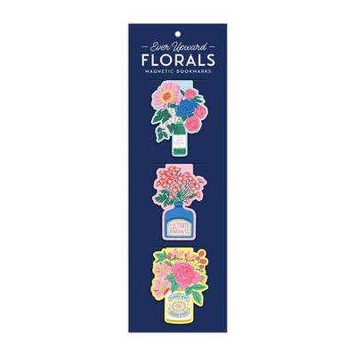 Ever Upward Florals Shaped Magnetic Bookmarks | Englisch (2021) | Galison