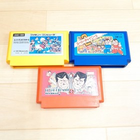 Nintendo Famicom Console in box  with 10 games Japanese Family Computer CIB