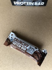 20 Barrette Proteiche  Da 45gr Crunchy Gusto  Ciocc Mandorle Browie 33% Proteine