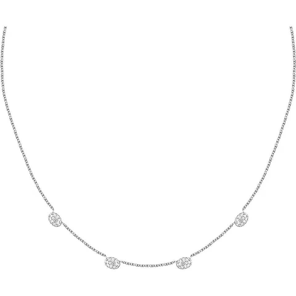 Collana donna/ragazza gioielli Morellato linea Pavé SAZB01 argento 925 % zirconi - Immagine 4 di 4