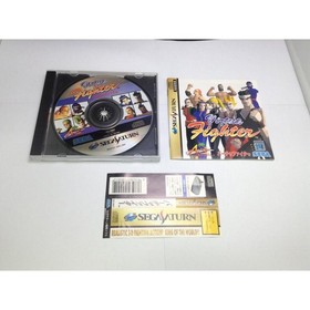 Virtua Fighter Sega Saturn SS W/Obi Retro 3D Battle Game Japan Import Tested