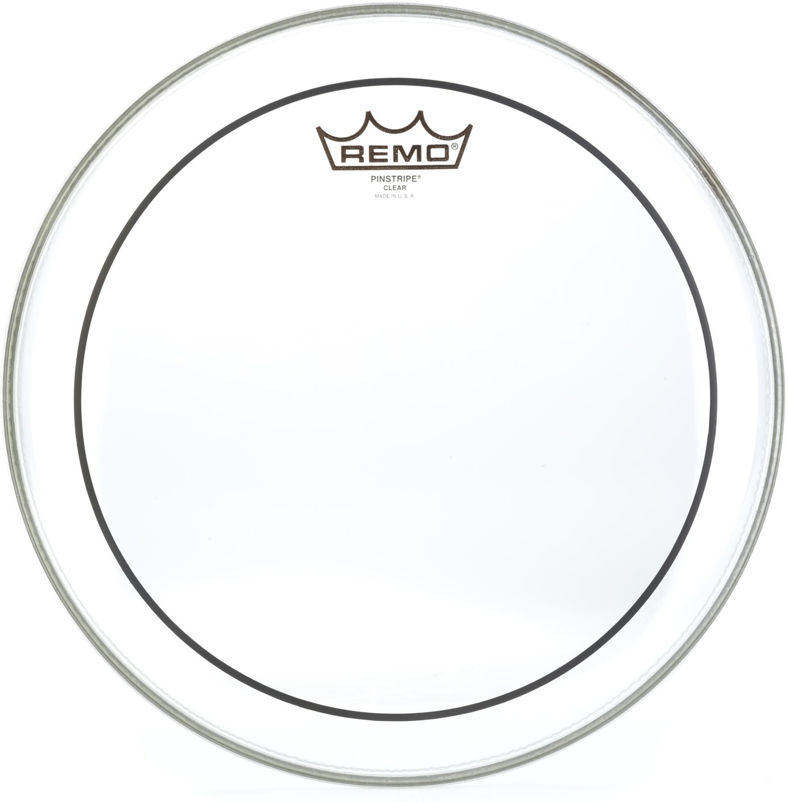 Прозрачная головка барабана Remo в тонкую полоску - 12 дюймов (2 упаковки)