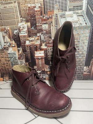 LL Bean Boots Womens 9M Stonington Chukka Burgundy Leather  display picture 1