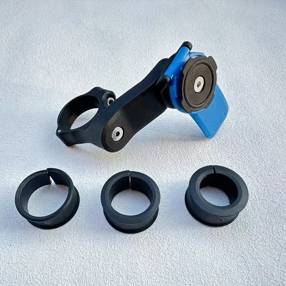 GENUINE Quad Lock Out Front Bike Mount Cycle Bicycle Phone Pro Holder Handlebar - Image 2 of 3