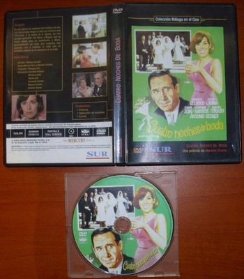 Cuatro noches de boda [DVD] SUR, Mariano Ozores, Concha Velasco, Alfredo Landa,
