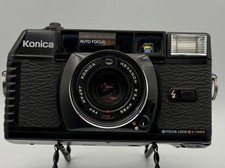 Konica Hexanon C35 Auto Focus 38mm F 2.8 35 mm Film Camera Japan  Parts/Repair  