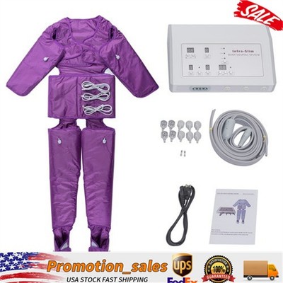 Air Compression Slimming Machine Pressotherapy Lymphatic Drainage Massager 400W