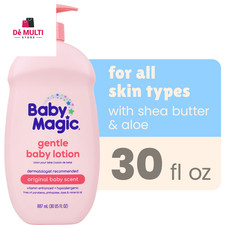 Gentle Baby Lotion, Original Baby Scent, Hypoallergenic, 30 Oz.