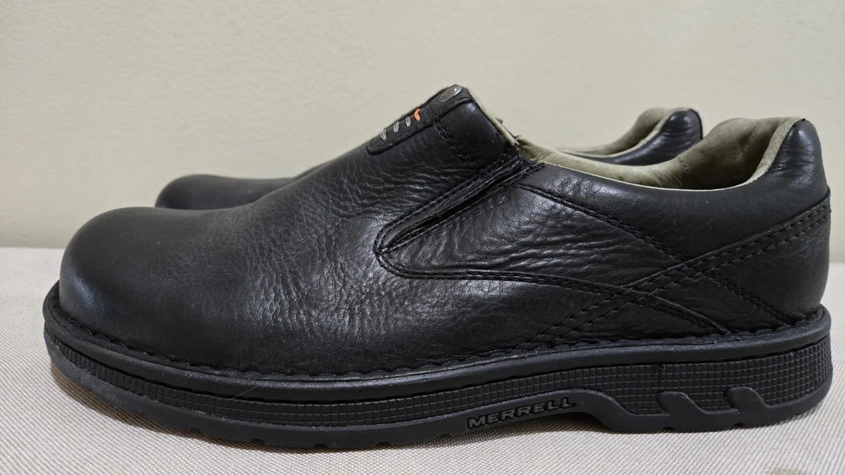 Merrell Leather Upper Loafer Casual Shoes for Men for sale  display picture 1