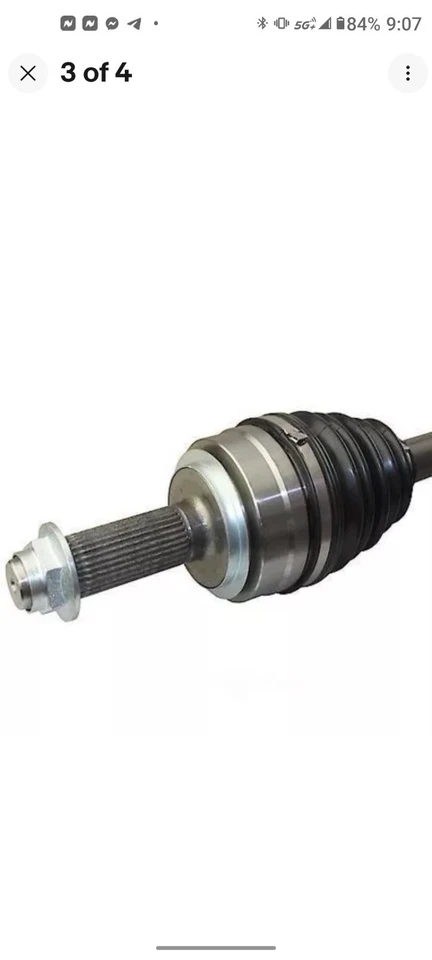 CV Axle Assembly-New CV Axle Advance NCV548052 fits 12-15 Honda Pilot - Image 2 of 4