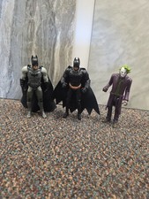 DC Batman  Joker Action Figure Lot of 3   Mattel Dark Knight