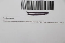 Superfastracing Universal Fit Cold Air Intake Kit