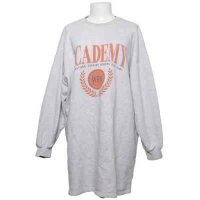 NA-KD, Sweatshirt, Größe: M, Grau, Baumwolle/Polyester, Print, Sweat, Damen #Pgm