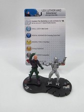 Heroclix Brave and the Bold set Lex Luthor and Brainiac 040 Rare figure w/card 