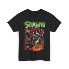 Spawn T-Shirt Todd McFarlane Art Image Comics Retro Vintage-Style Tee