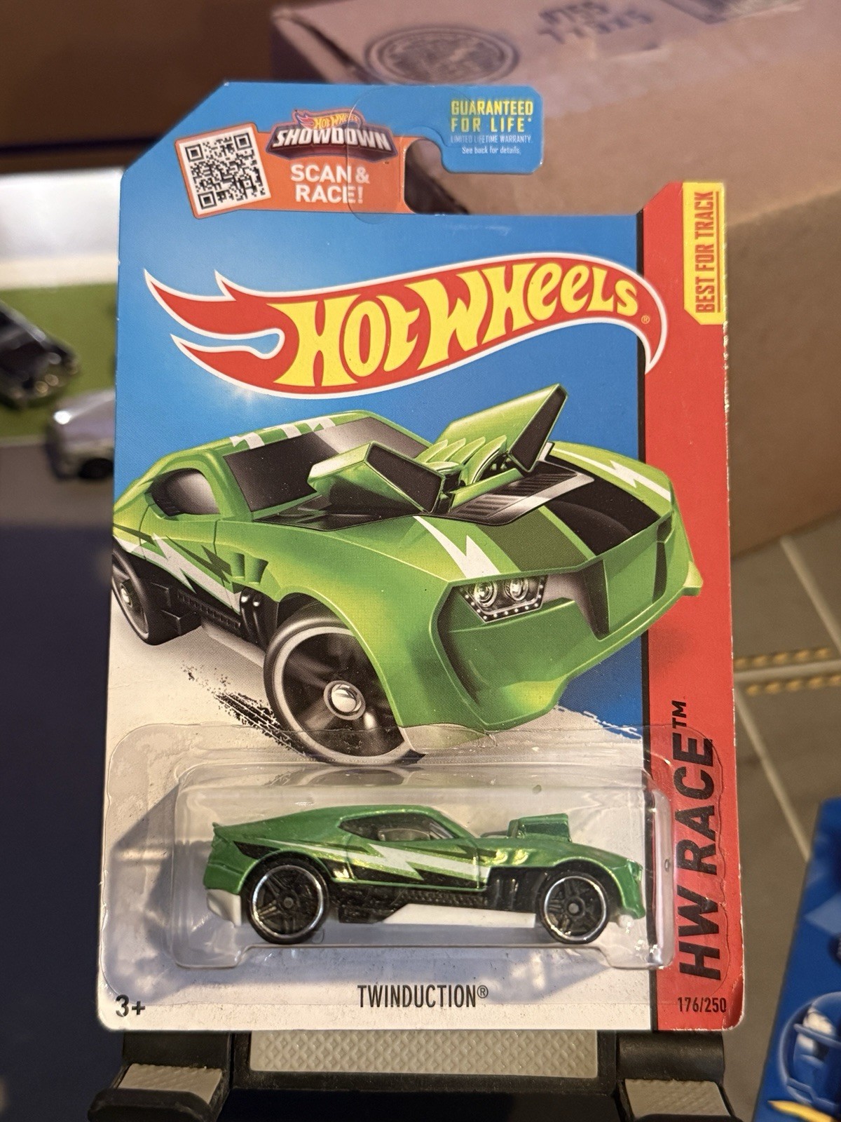 Hot Wheels🔥 2014 HW Race TWINDUCTION Green Variant 126/250 CFL15-09B0M