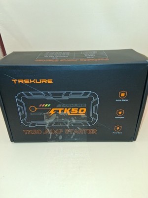 TREKURE TK50 Portable Car Jump Starter 26800mAh Power Bank Flashlight open box