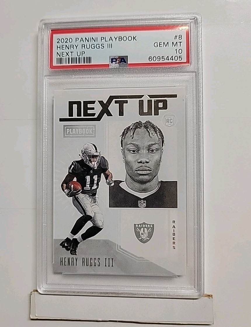 Henry Ruggs III Panini Playbook Next Up #8 Base