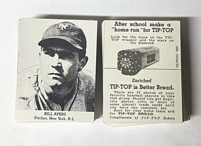 1991 '47 Tip Top Bread REPRINT Singles You Pick