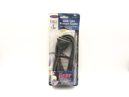 Belkin F2A046-06 6' IEEE I284 Parellel Printer Cable 6 Ft DB25 Male Centronics