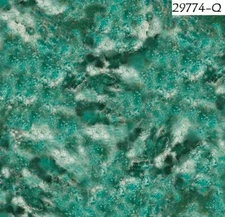 Wild Horses Mottled tonal Turquoise Cotton quilt fabric by QT Fabrics Western