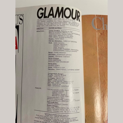 Rare French Glamour Issue 41 – March 1993 - Picture 3 of 16