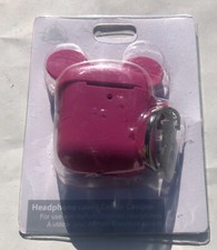 Disney Pink Minnie Mouse Headphone Case For Airpods Wireless Headphones
