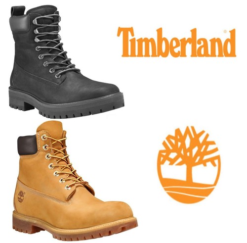 Timberland Men's boots sneakers alta Timb'S Nero/grano | eBay