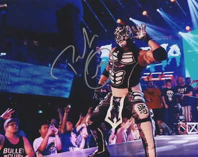 Pentagon Jr Penta Zero Miedo Signed 8x10 Photo Lucha Underground AAA WWE Lucha 7