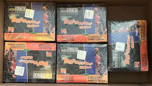 5 Count lot 1996-97 Upper Deck Collectors Choice Factory Sealed Five Boxes - Afbeelding 1 van 1