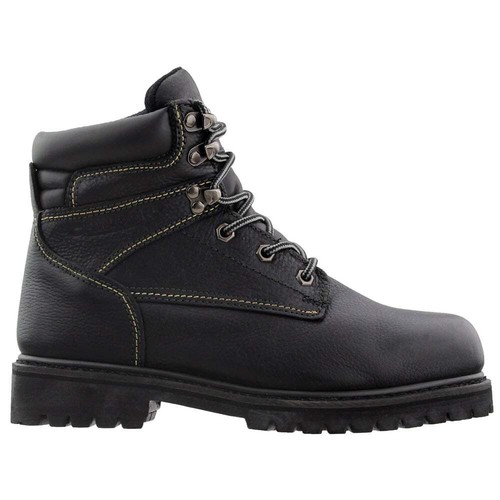 Chinook Mechanic St Steel Toe Work Mens Black Work Safety Shoes 84446
