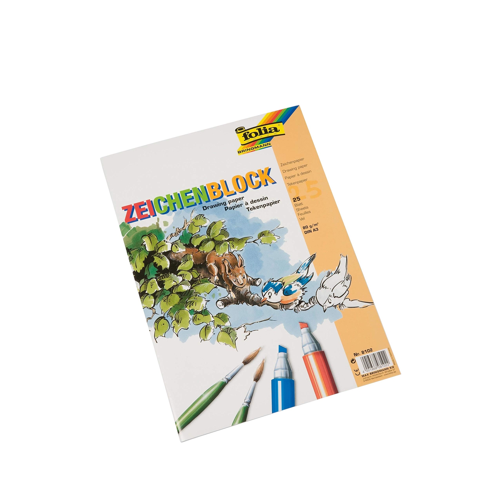 Drawing Pad 80 g DIN A3 25 Sheets