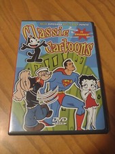 DVD 12 Episodes Classic Cartoons Felix, Super man, Betty Boop, Popeye