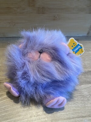 1983 Dakin Nature Babies 31-0267 Minkys Assortment Purple Pink Fluff Plush Rare