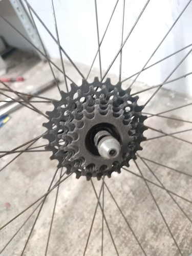 A ruota posteriore corsa rear wheel Michelin Nisi 28" 6 v s Bici Bike - Picture 6 of 6