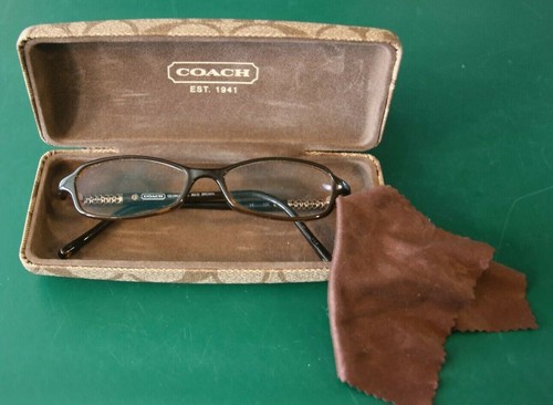 Coach GEORGEANNE (623) Brown 51/15 135 Designer Eyeglass Frames Glasses w/ Case