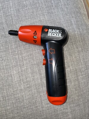 Black & Decker AD600 Handheld  6V Electric AA Battery Power Screwdriver