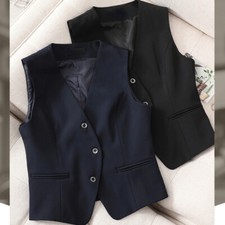 Gilet Da Donna Slim Fitted Per Completo Uniforme Formale