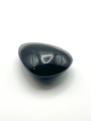 CARDINAL METHOD BLACK OBSIDIAN CRYSTAL: ''LIVING IN TRUTH'' GEMSTONE