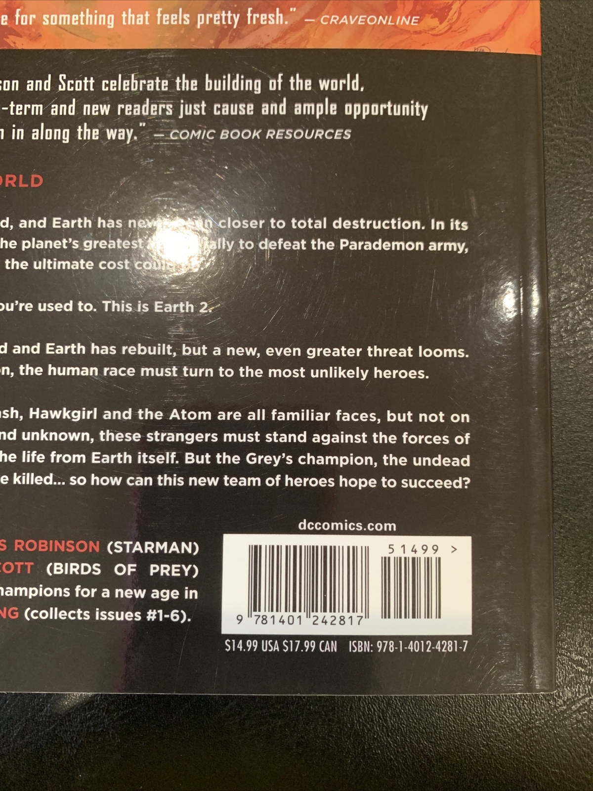 Earth 2 Vol. 1: The Gathering (The New 52) by Robinson, James in New