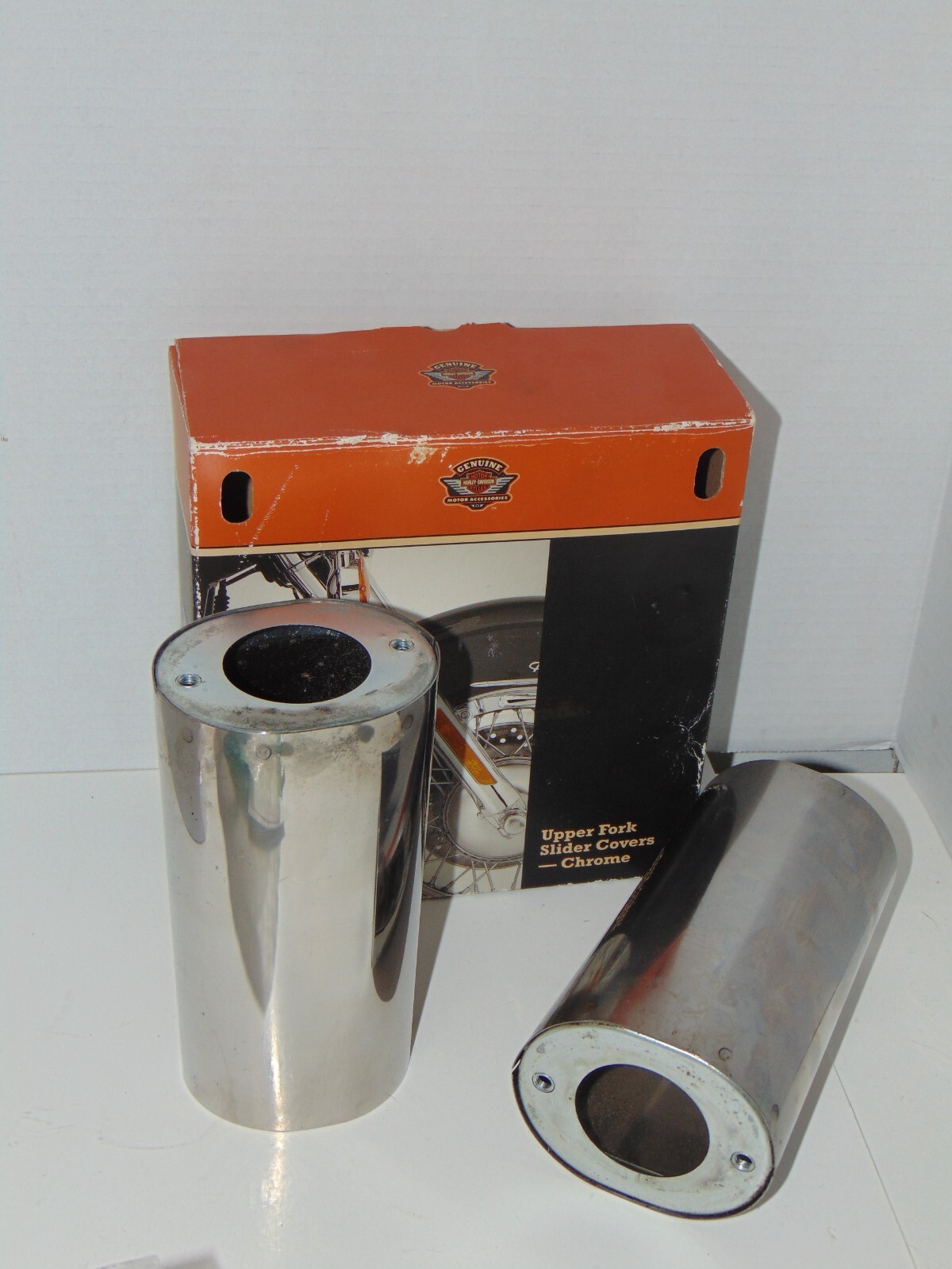 Harley Davidson Upper Fork Slider Cover Cowbells eBay