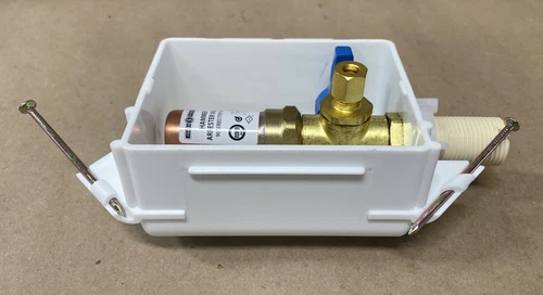 Jones Stephens B05926LF ~ Ice-maker Box Quarter Turn Valve ~ Hammer Arrester - Picture 4 of 5