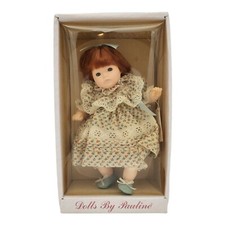 Dolls By Pauline Party Time Red 10  Vinyl Doll 911433 Open/Close Eyes Pre-Owned