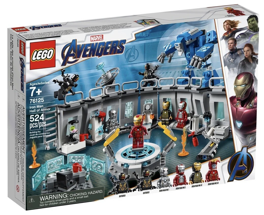*BRAND NEW* Lego Marvel Avengers Set #76125 Iron Man Hall of Armor *RETIRED*