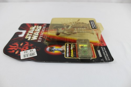 Star Wars Episode 1 ODY MANDRELL W/Otoga 222 Pit Droid & CommTech Chip 98 SEALED - Picture 6 of 6