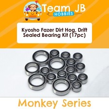 Kyosho Fazer Dirt Hog, Drift, Supra Type 1 - 17 Pcs Rubber Sealed Bearings Kit