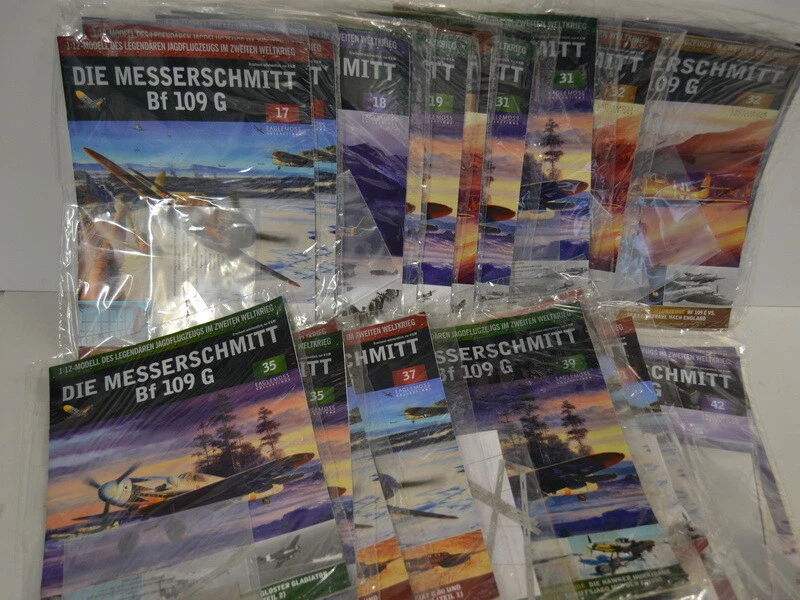Eaglemoss Bf109G Messerschmitt 1:12 Flugzeug Bauteile + Hefte zum aussuchen