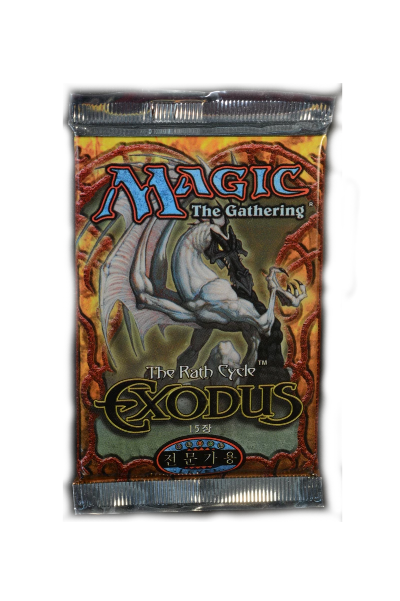 Magic: The Gathering Exodus Sealed Collectible Card Game Packs for