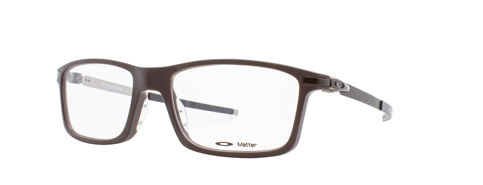 Oakley Pitchman RX Eyeglasses OX8050-0455 Satin Brownstone Frame [55-18-140] | eBay